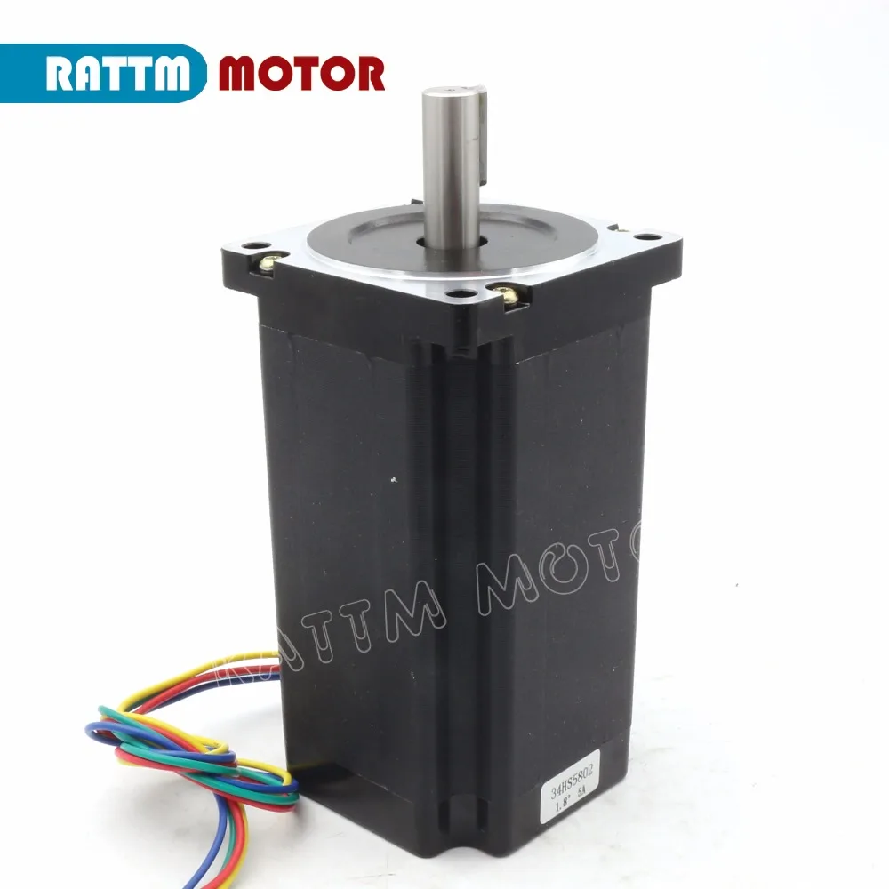 Качественный шаговый двигатель CNC NEMA 34 1600 Oz in 154mm 5.0A 34HS5802|motor katana|motor watermotor home |