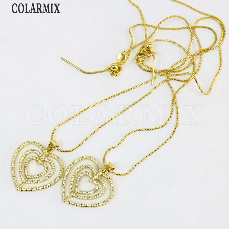 

8 шт. кулон в форме сердца ожерелье ювелирные аксессуары ожерелье в форме сердца кулон ювелирное ожерелье новый дизайн 8429