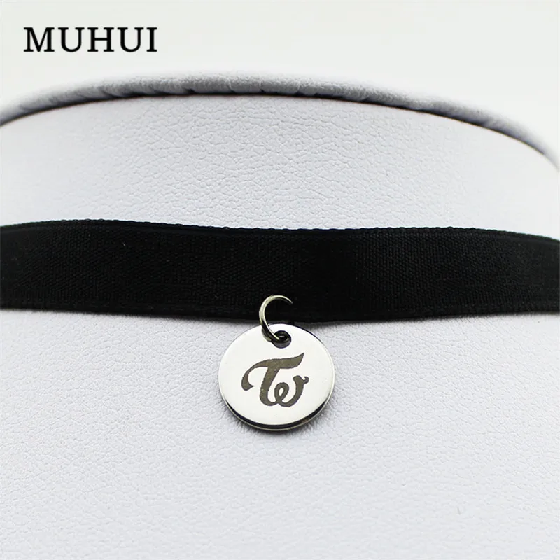 

20 Styles Kpop Star GOT7 TWICE 2NE1 BAP Choker Necklaces For Women Kolye Jewelry Collares B196