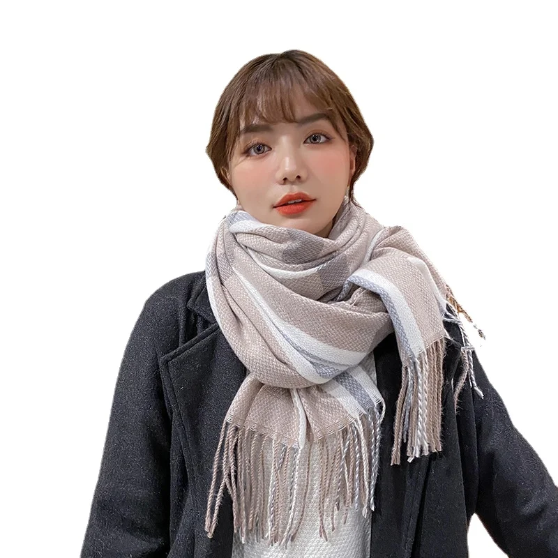 

Winter Scarf tessel soft Warm Pashmina Scarves Female Shawl Wraps Bufanda borla echarpe hiver cicartiz invierno mujer cachecol