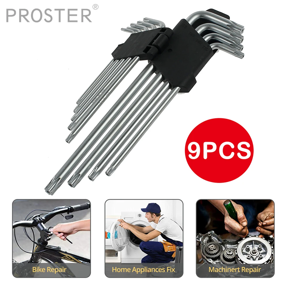 Набор инструментов для ремонта комплект из 9 с метрическими звездочками и