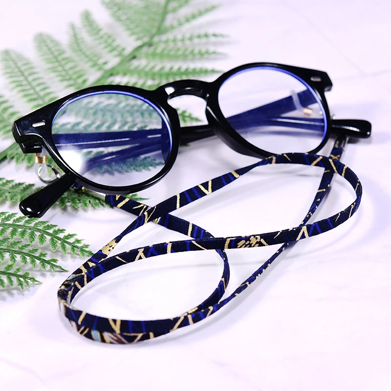 Flower Cotton Sunglasses Strap Eyeglasses Chain Reading Glasses Boho Rope String Holder Neck Cord Eyewear Lanyard Necklace