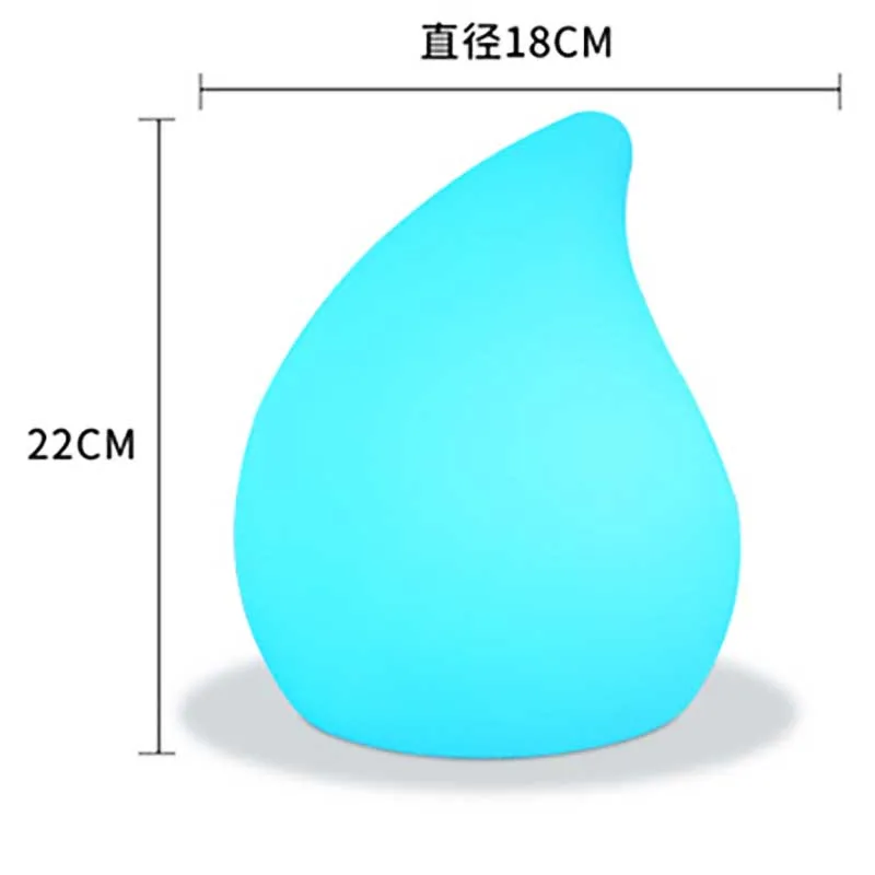 СВЕТОДИОДНЫЙ ночник в виде фруктов и персика приглушаемый светильник с питанием