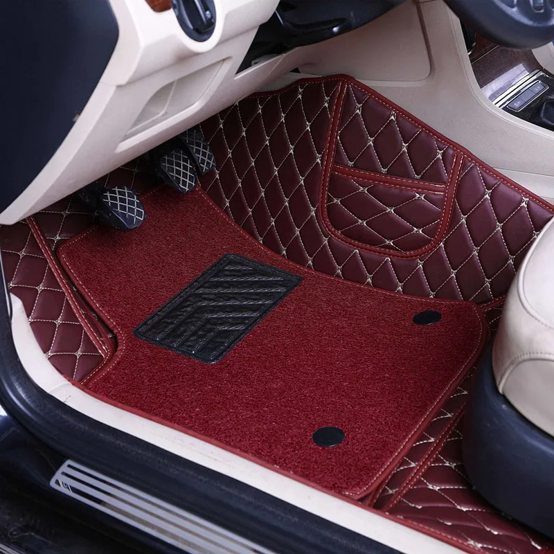 Car Floor Mats For Kia K2 2016 2015 2014 2013 2012 2011 Carpets Foot Pads Rugs Auto Custom Styling Interior  Accessories Cover