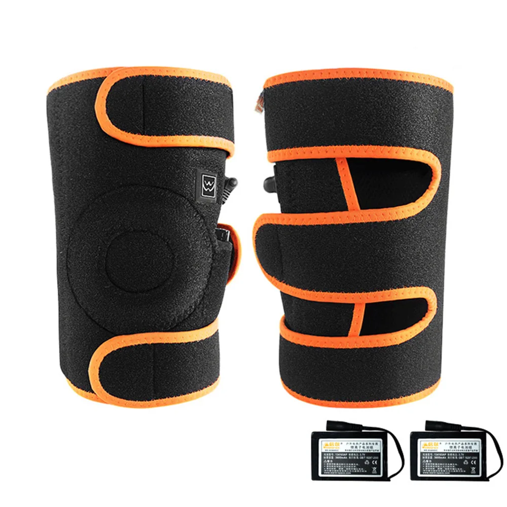 Теплые наколенники с подогревом и перезаряжаемой батареей для мужчин женщин