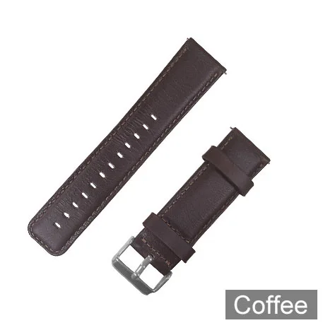 Черный Прочный кожаный браслет ремешок для Fitbit Versa фитнес-Браслет для Fitbit Versa женские мужские Смарт-часы ремешок петля - Цвет ремешка: Черный