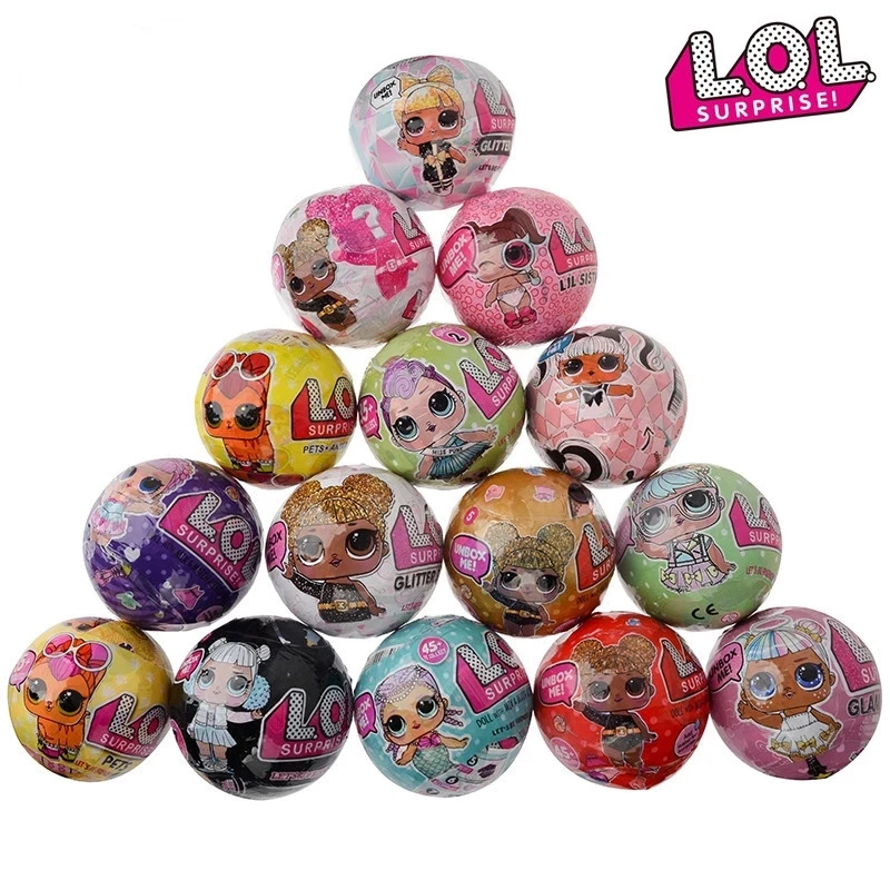 Из серии LOL Surprise Куклы Домашние животные куклы для девочек кукол Baby Doll мяч глухая