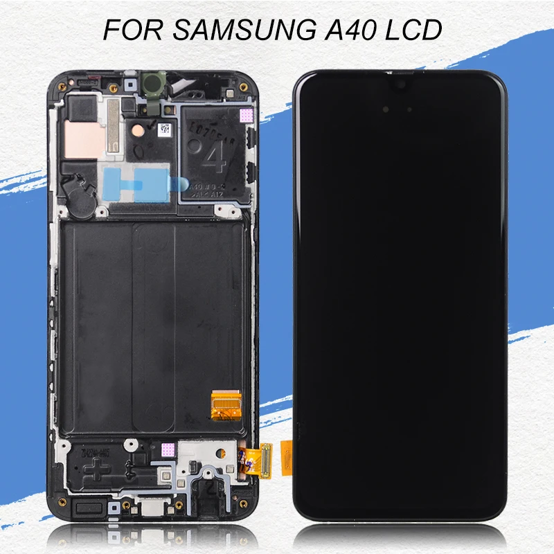 Catteny для Samsung Galaxy A40 Lcd A405 дисплей Сенсорная панель стеклянный экран дигитайзер 2019