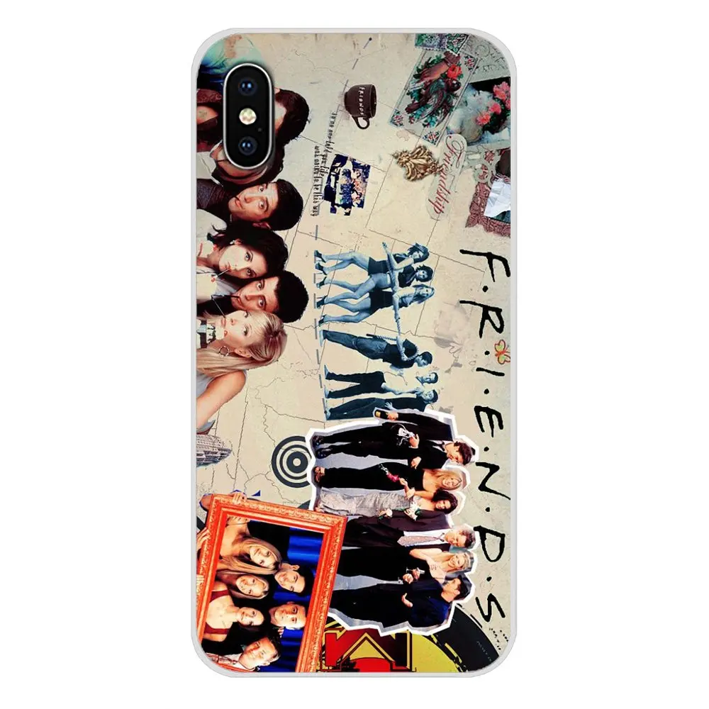 Мягкий кожаный чехол для Samsung Galaxy S3 S4 S5 Mini S6 S7 Edge S8 S9 S10 Lite Plus Note 4 5 8 9 FRIENDS TV SHOW Best Friends