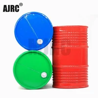 ajrc simulation plastic oil drum for 110 rc crawler car traxxas trx 4 bronco trx 6 g63 d90 d110 axial scx10 90046 decoration