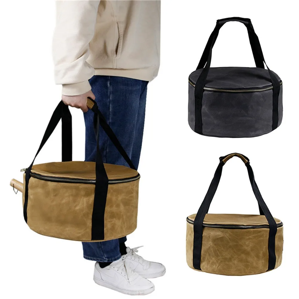 

12 Inch Stove Storage Bag Camping Gas Stove/Gas Canister/Pot Carrying Case Storage Bag Picnic Bags Ortable Oven Storage Bag