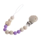 2021 новый держатель для соски детская пустышка на цепочке с прищепкой, застёжка-зажим соска поводок ремень пустышка на цепочке