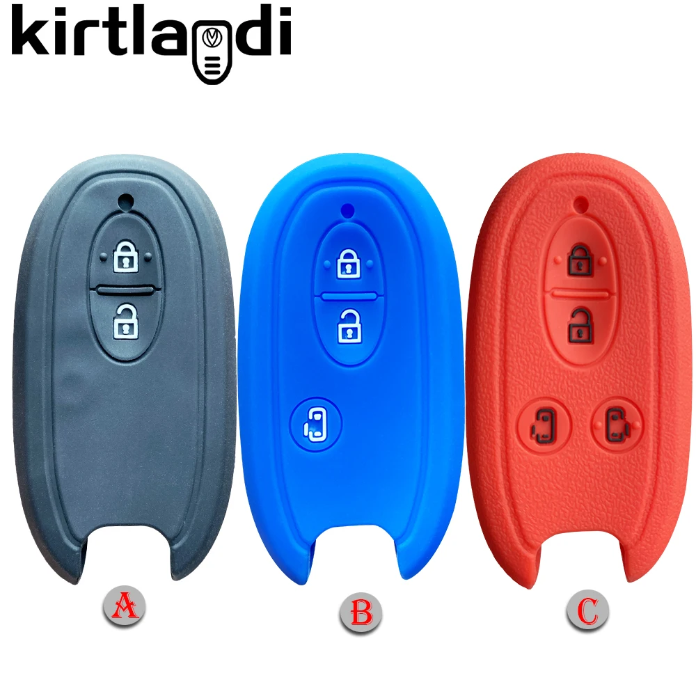 

Силиконовый чехол для ключей держатель для Suzuki Solio Wagon R Tingray Vitara для Mitsubishi Delica D2 2 3 4 кнопки Автомобильный ключ