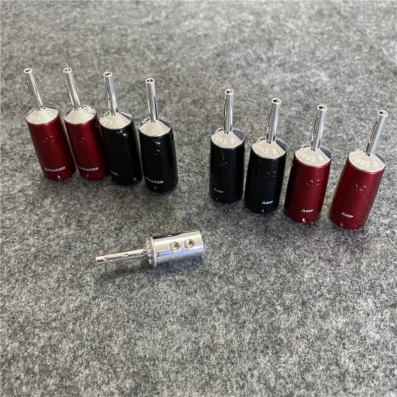 Hi-end аудио динамик Банановый штекер 1003 серия Серебряный разъем лопатки для DIY