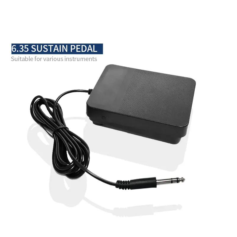 Foot Sustain Pedal Synthesizers For Casio Yamaha All Roll Up