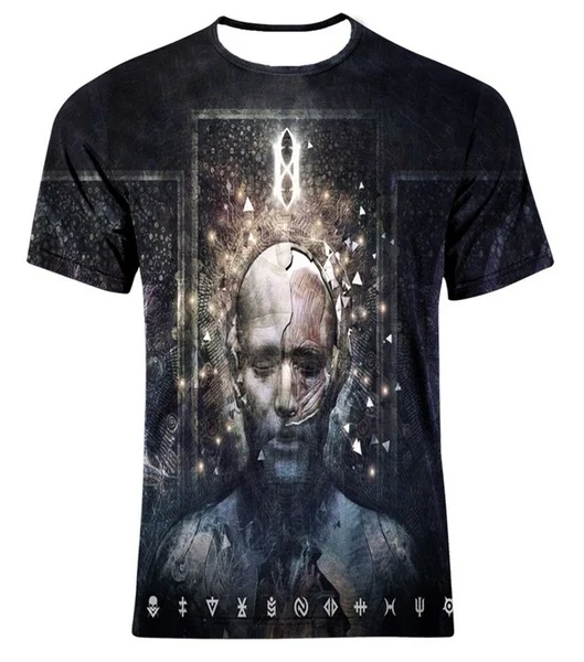 

New Fashion 3D Print Gemini Syndrome metal T-shirts for Men/Women