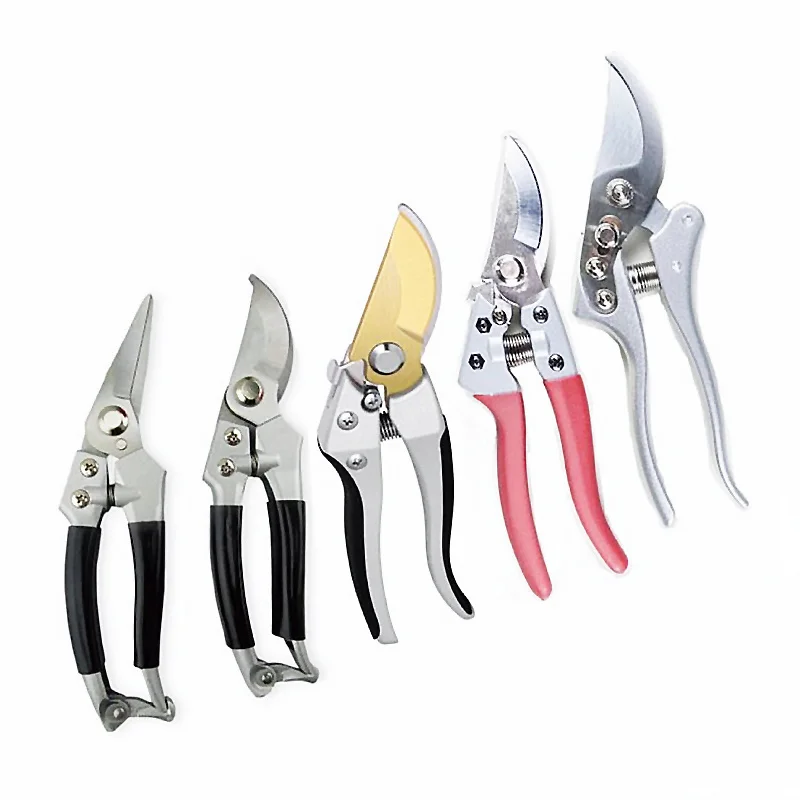 

8 inch Sharp plant pruning scissors grafting knife garden cutter flower shears fruit pickers catcher Branch Pruner Trimmer Tools