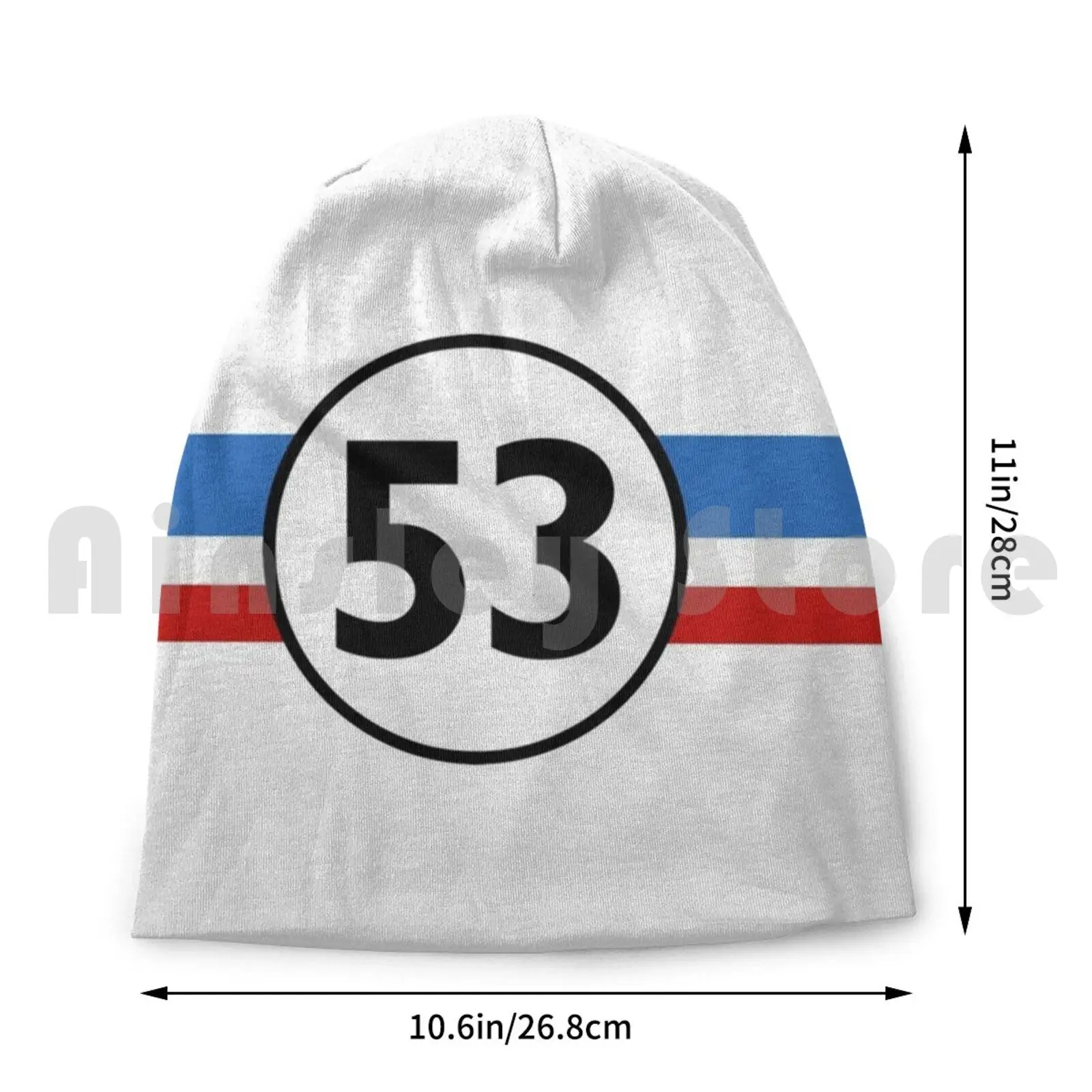 Классический гоночный автомобиль Herbie 53 1963 круглый логотип № 1 облегающая шапка