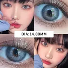 1 пара (2 шт.) 2021 новинка мягкие контактные линзы серии Taylor-gray для глаз, косметические линзы, цвет глаз