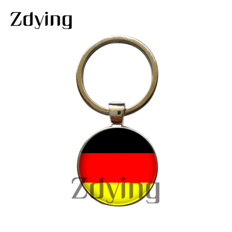 Флаги нации zmo Испании России Кореи Японии Франции фото купол брелки сумка