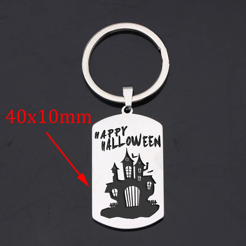 Модный персонализированный брелок с биркой для собак на заказ подарки Хэллоуин