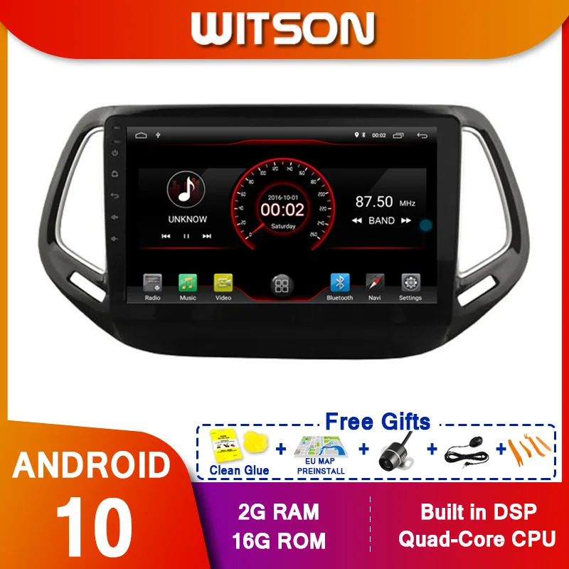 WITSON 10 2 &quotFULL HD сенсорный экран Android 0 Восьмиядерный Автомобильный GPS