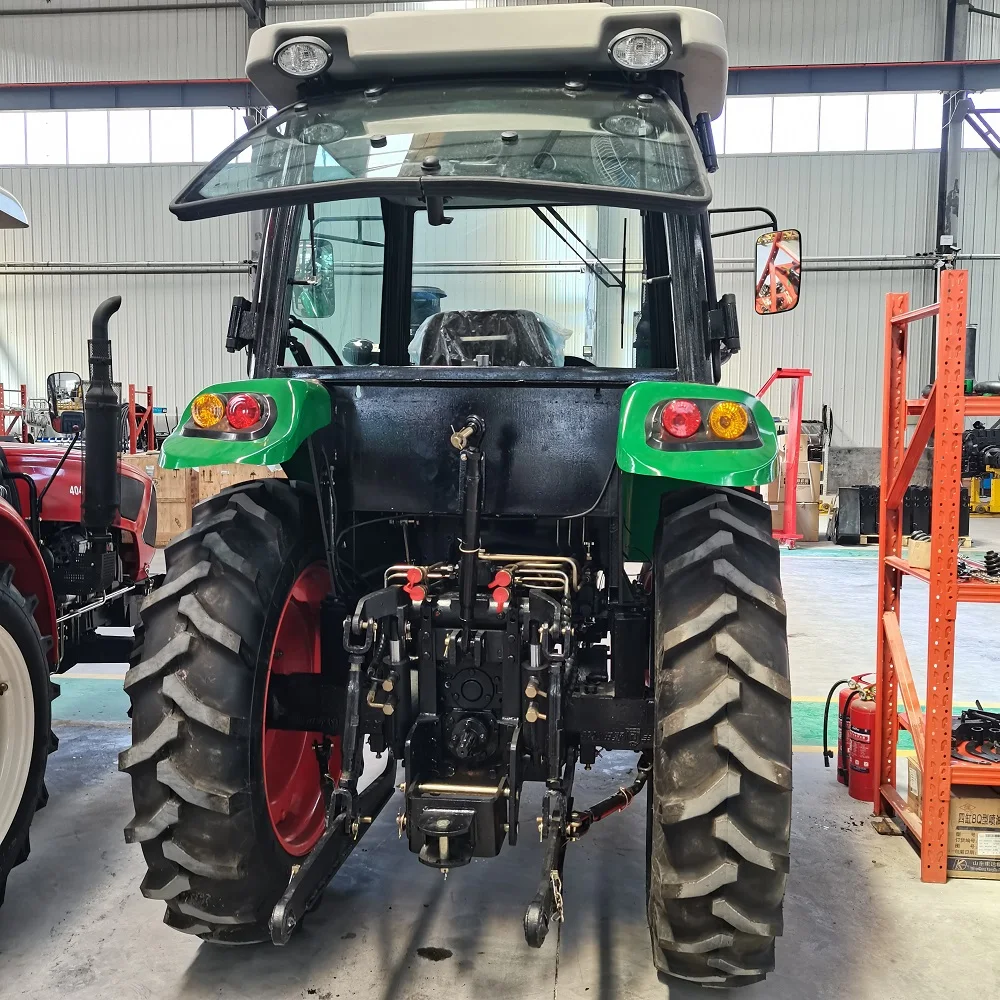 Сельскохозяйственный трактор Power 100hp 4WD многофункциональное