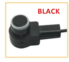 black sensor Двухканальный автомобильный видео OEM парковочный радар Датчик передний задний 8 Датчик s 2 видео камера вход для автомобиля монитор Android dvd-плеер - Название цвета: black sensor