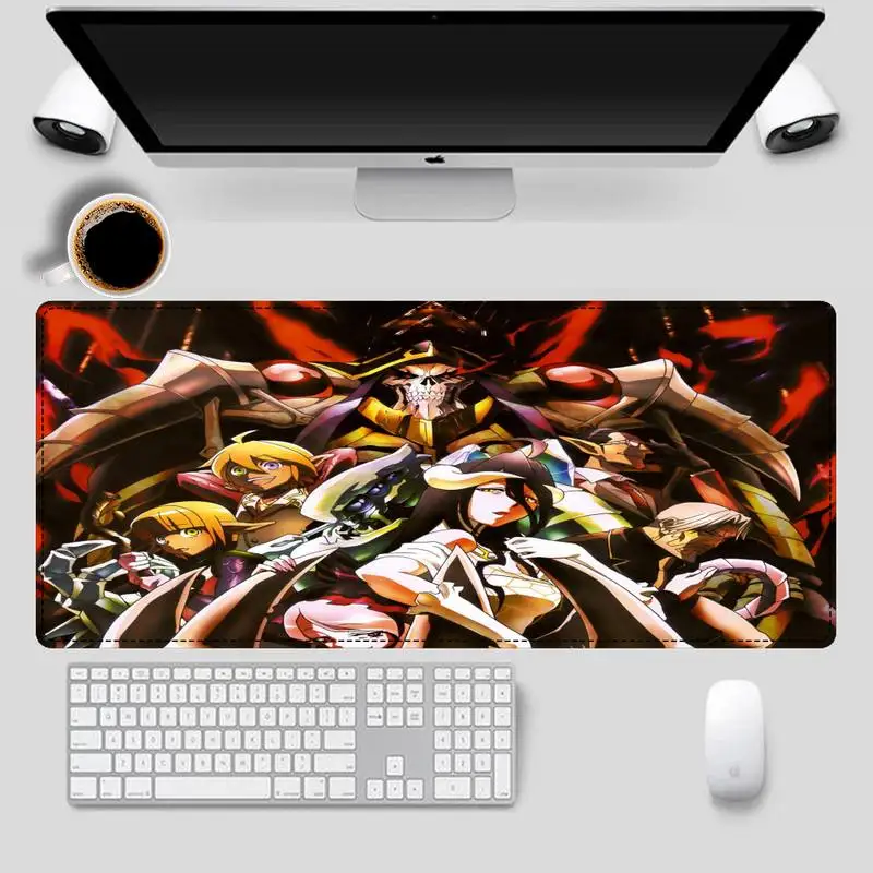 

Elegant OVERLORD Mouse Pad PC Laptop Gamer Mousepad Anime Antislip Mat Keyboard Desk Mat For Overwatch/CS GO