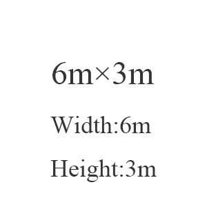 6X3m 3,5x0,5/3x1/3x3/6x3 м светодиодный светильник-гирлянда в виде сосульки, Рождественский Сказочный светильник, гирлянда для улицы, дома, вечерние/занавески/украшения сада - Испускаемый цвет: 6X3m