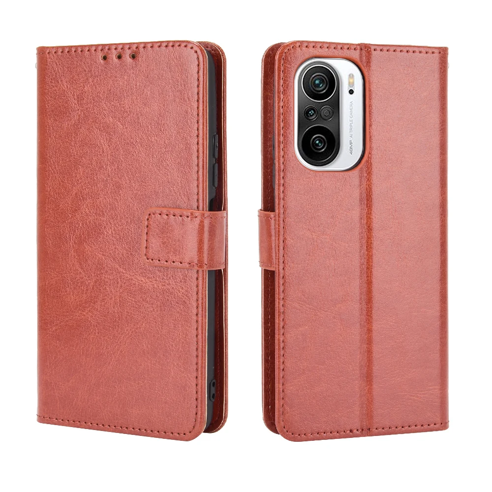 

Luxury Leather Wallet Phone Bag Case for Xiaomi POCO F3 5G X3 Pro F 3 X3 Pro Best Protection Kickstand Flip Cover
