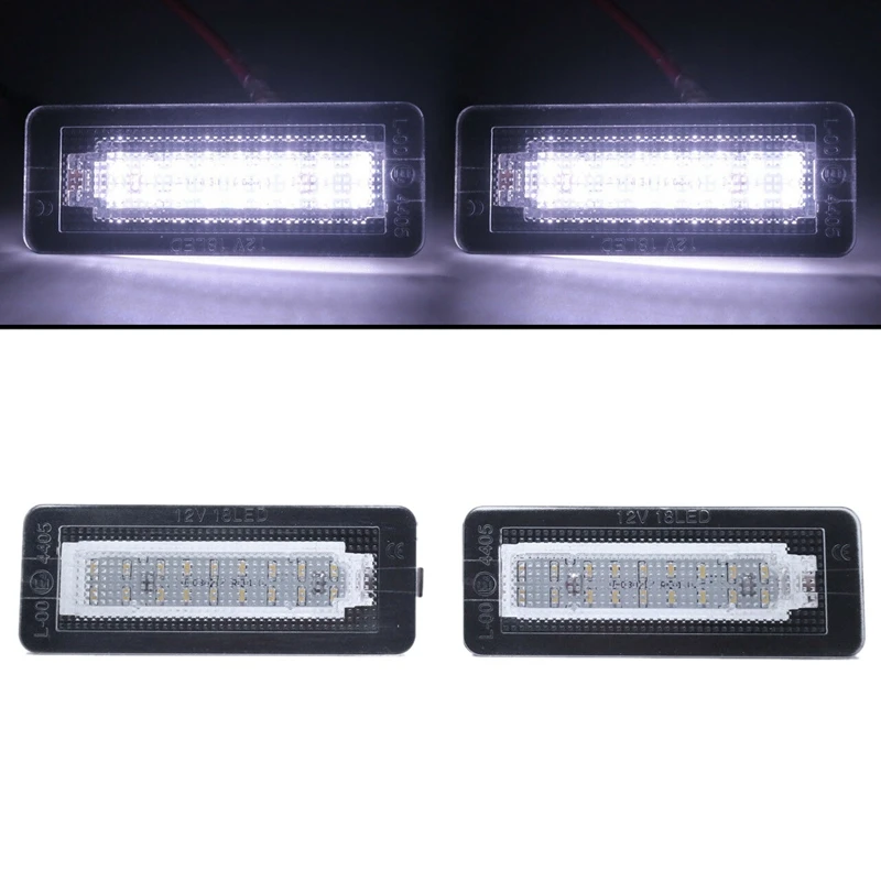 NEW-2X Автомобильный светодиодный светильник номерного знака для Mercedes-Benz Smart Fortwo W450