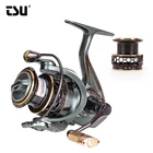 Катушка спиннинга TSURINOYA для морской рыбалки, 2 шпули, ягуар, 2000, 3000, макс. вес 6 кг