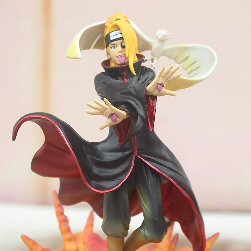 Аниме Акацуки Дейдара ПВХ Модель Фигурки игрушки на Рождество 26 см|Игровые