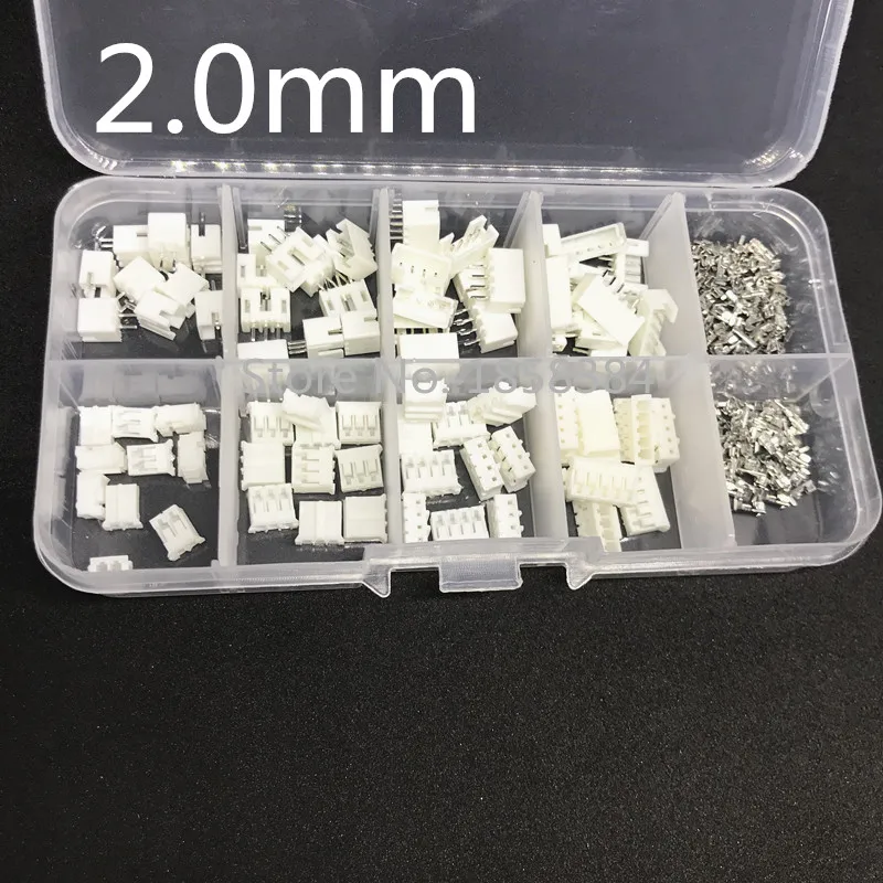 230 шт. PH2.0 2p 3p 4p 5 pin 2 0 мм набор клемм/корпус/штырьковый разъем JST комплекты