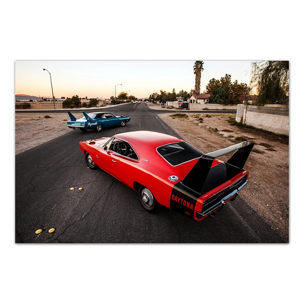 Зарядное устройство Daytona классический спортивный автомобиль плакат обои HD