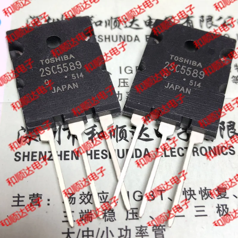

10pcs / lot 2SC5589 new stock TO-264 1500V 18A quantity