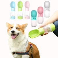 copetsla pet dog water bottle feeder bowl portable water food bottle pets outdoor travel drinking dog bowls water bowl for dogs