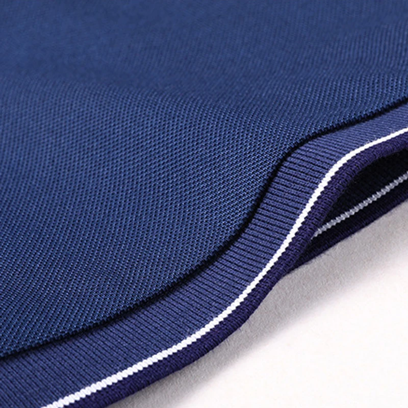 

High Quality Men Polo Shirt Top Buttons Plus Size 4XL Brand Logo Short Sleeve for Summer Black White Fashion Casual A07171331