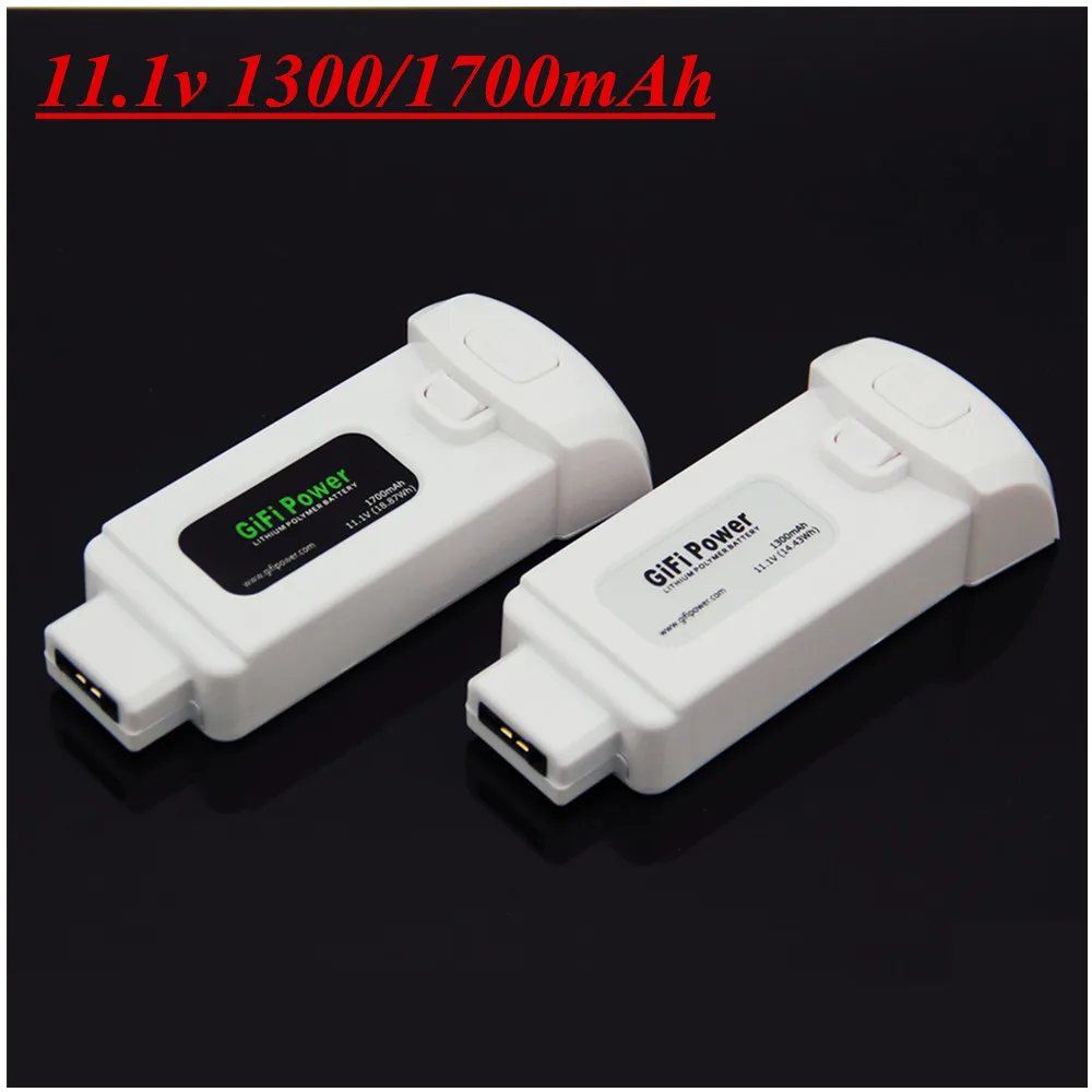 

11.1v 1300mAh /1700mAh 14.43Wh Replacement Lipo Battery for Yuneec Breeze Flying Camera Drone Extra Replacement Battery