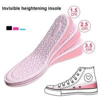 3 model inner increase insole womens invisible sweat absorbent sports shock absorption thickened insole shoe accessories