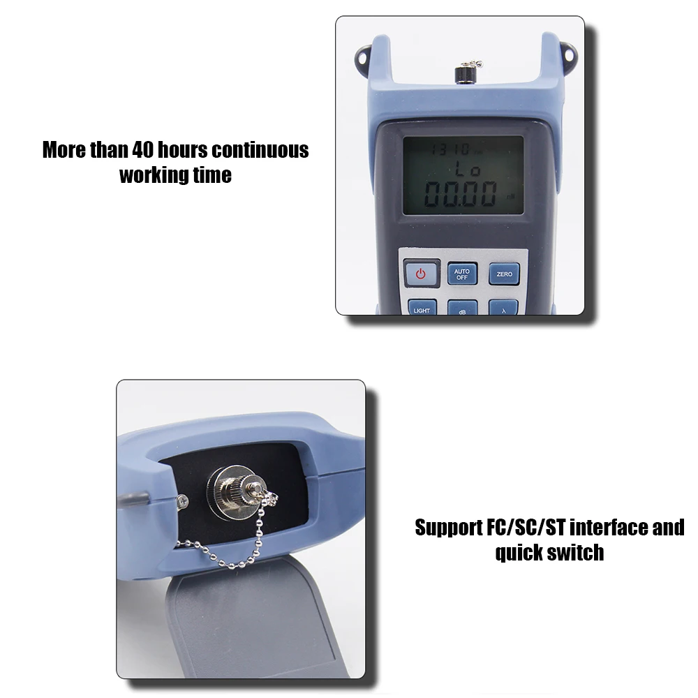 FTTH волоконно оптический инструмент комплект калибровки измеритель оптической