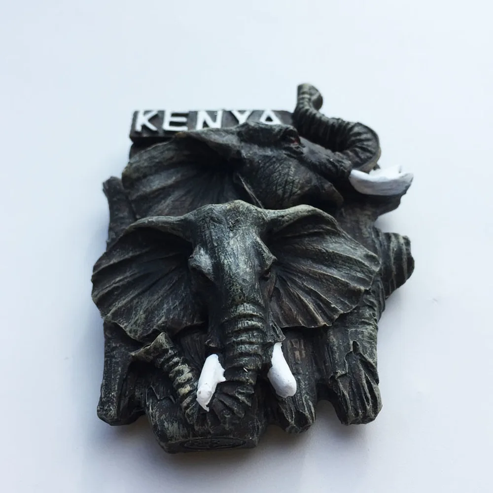 BABELEMI Africa Kenya магниты для холодильника стикер на холодильник 3d слон подарок детей