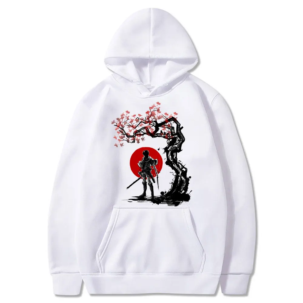 Толстовка мужская с капюшоном из аниме атака на Титанов уличная одежда в стиле
