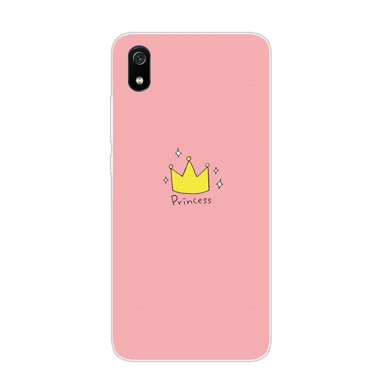Чехол для Xiaomi Redmi 7A чехол Мягкий Силиконовый ТПУ защитный мультяшный телефона 7 A