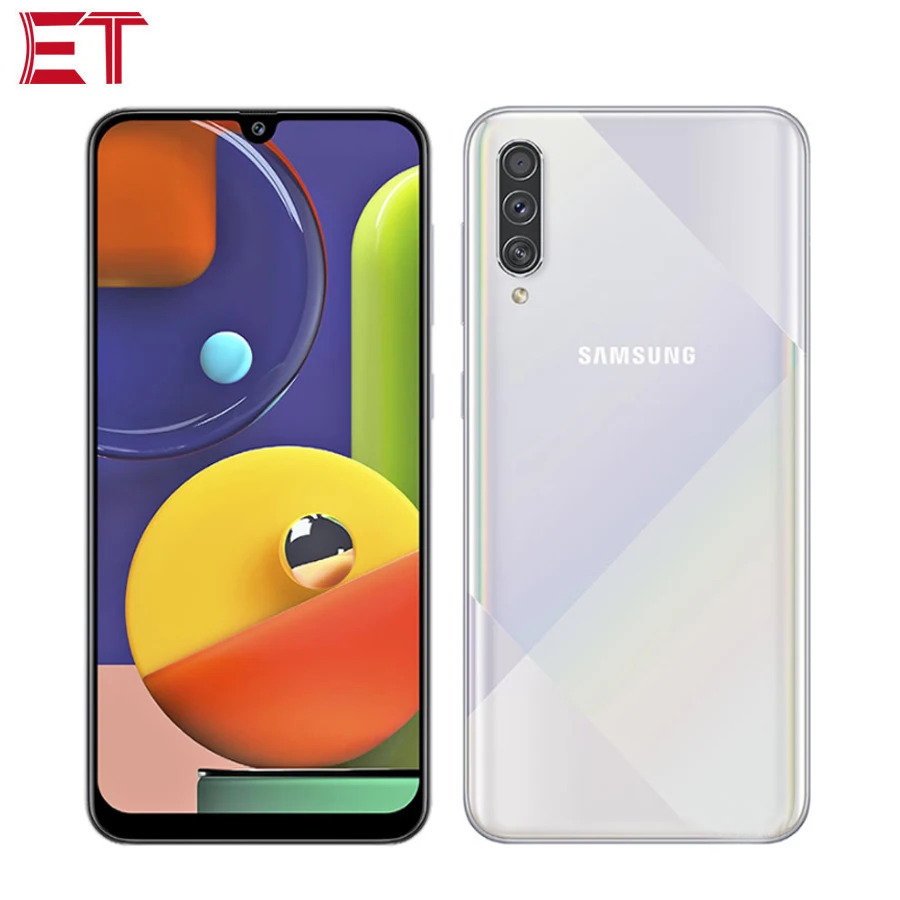 Мобильный телефон samsung Galaxy A50s A507FN/DS с двумя sim-картами, 6 ГБ ОЗУ, 128 Гб ПЗУ, четыре ядра, 6,4 дюймов, 2340x1080 p, 4000 мАч, NFC, Android