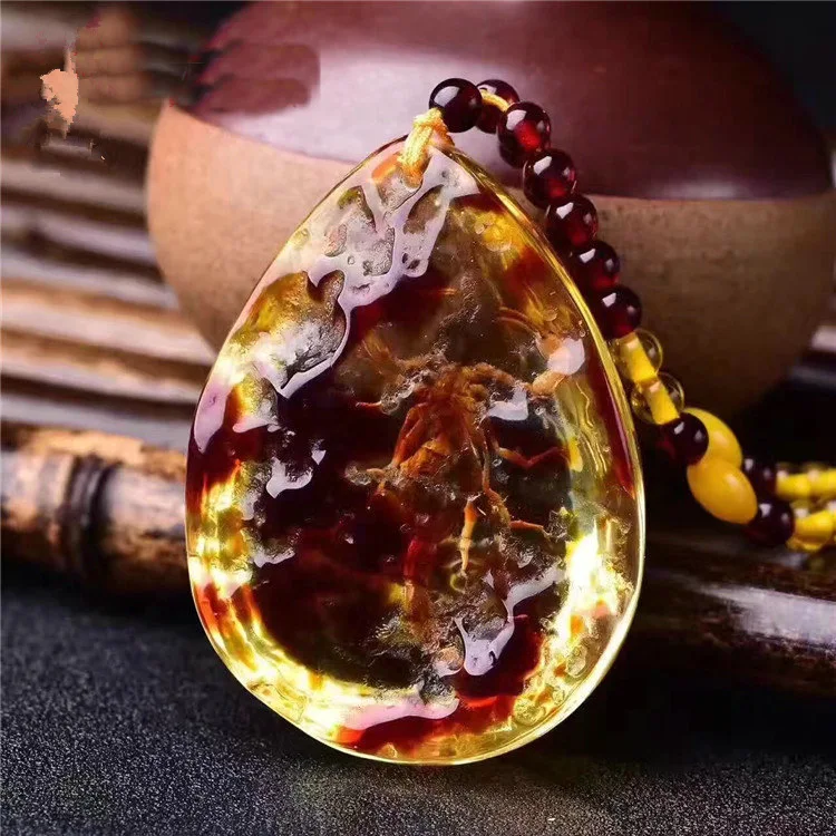 Чистый Натуральный Янтарный кулон nceklace для женщин и мужчин янтарный настоящие