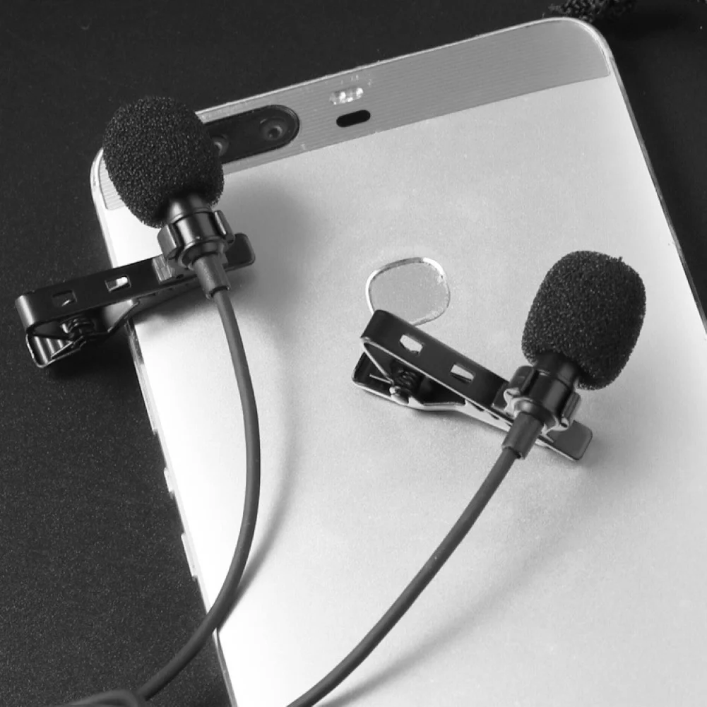 Конденсаторный мини микрофон USB Type C для записи аудио телефонов Huawei Xiaomi Samsung