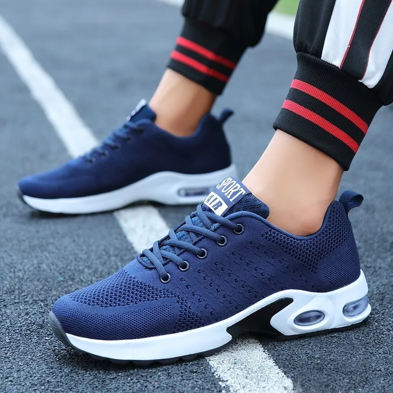 

Sneakers For Men Running Shoes Spring Autumn Trending Sport Shoes Fly Weave Breathable Trainers Sneakers Male Sapato Masculino