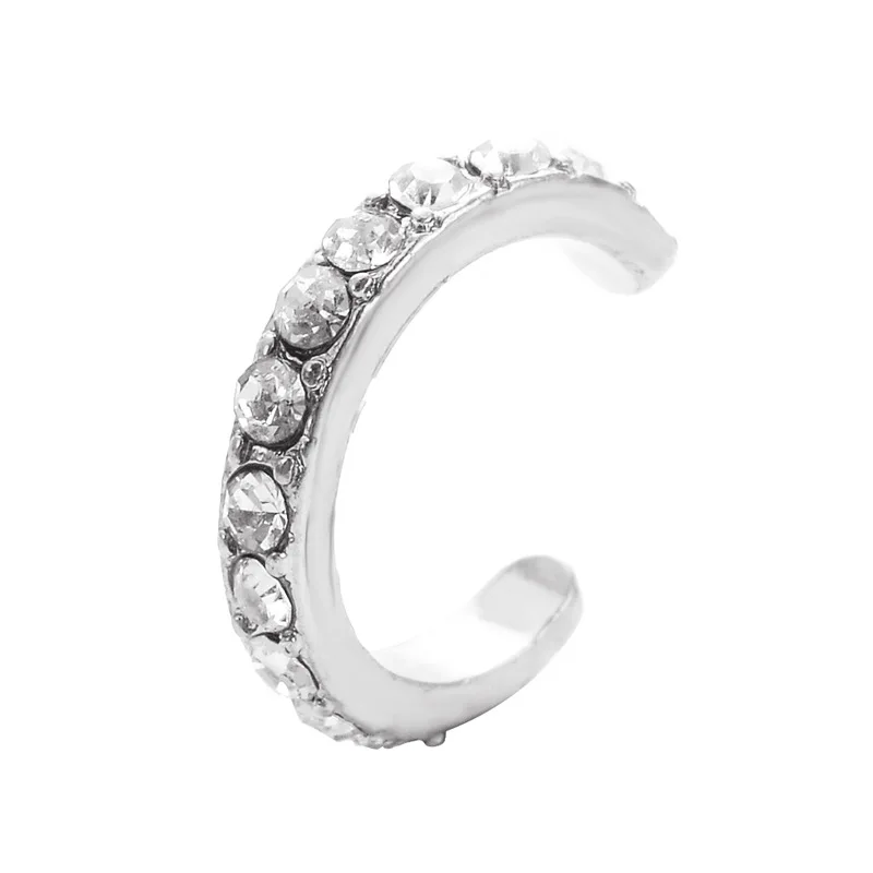 Простые милые U образные серьги клипсы для ушей женские модные уличные